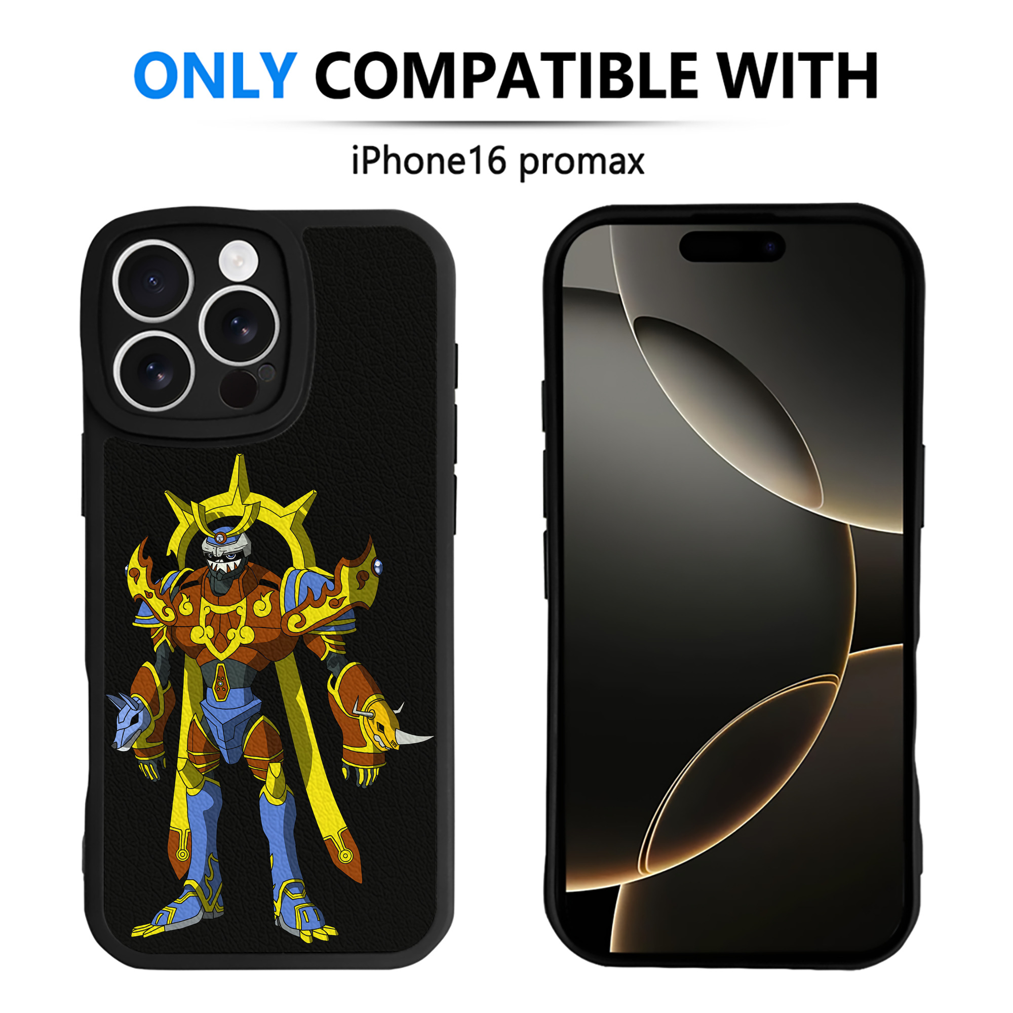 （画像用） Digimon デジタルモンスター/デジモン 【iPhone 16シリーズ対応】シリコンスマホケース（レザー調） 材質：シリコン